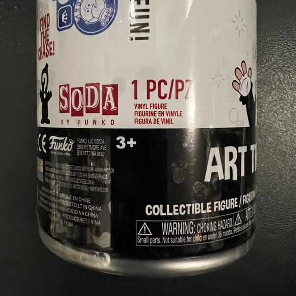 Funko Soda Hot Topic Scare Fair Exclusive Art the Clown Terrifier 3 SEALED LTD - Picture 4 of 9